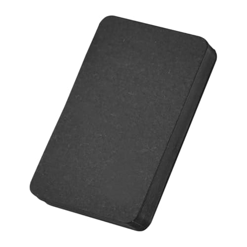DIYEAH 100 Stück Blanko Karten Schwarze Karteikarten Wortkarten Karteikarten Visitenkarten Spielkarten Weiße Karteikarten Mini Karteikarten Handkarten Karteikarten Kleine von DIYEAH