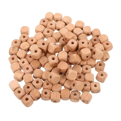 DIYEAH Buche Holz Perlen Quadratisch Naturbelassen 100 Stück mit Glatten Kanten für Schmuckherstellung Diy Spacer Beads für Halsketten und Bastelprojekte Holzperlen Set Naturholzperlen unbehandelt DIYEAH Buche Holz Perlen Quadratisch Naturbelassen 100 Stück mit Glatten Kanten für Schmuckherstellung Diy Spacer Beads für Halsketten und Bastelprojekte Holzperlen Set Naturholzperlen unbehandelt von DIYEAH