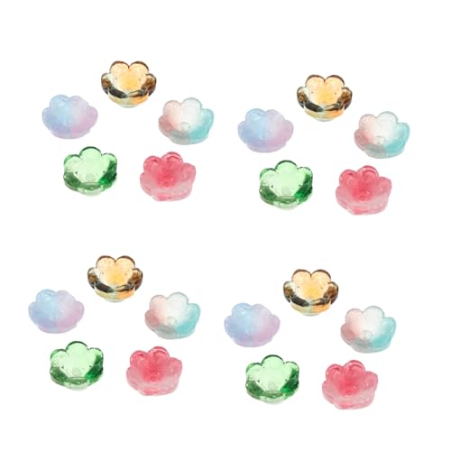 DIYEAH 100 Stück Bunte Glasperlen mit Glockenblumen-design Gradient Farbig für Schmuckherstellung DIY Armbänder Halsketten Ohrringe Handgefertigte Lampwork Charms Vielseitige Bastelperlen DIYEAH 100 Stück Bunte Glasperlen mit Glockenblumen-design Gradient Farbig für Schmuckherstellung DIY Armbänder Halsketten Ohrringe Handgefertigte Lampwork Charms Vielseitige Bastelperlen von DIYEAH