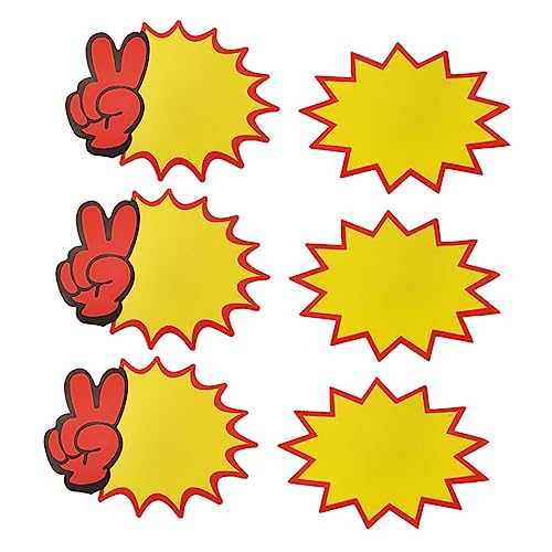 DIYEAH 100 Stück Bunte Stern Preisschilder für Einzelhandel Explosion Sticker zur Verkaufsförderung Vielseitig Einsetzbar Geschäften für Veranstaltungen von DIYEAH