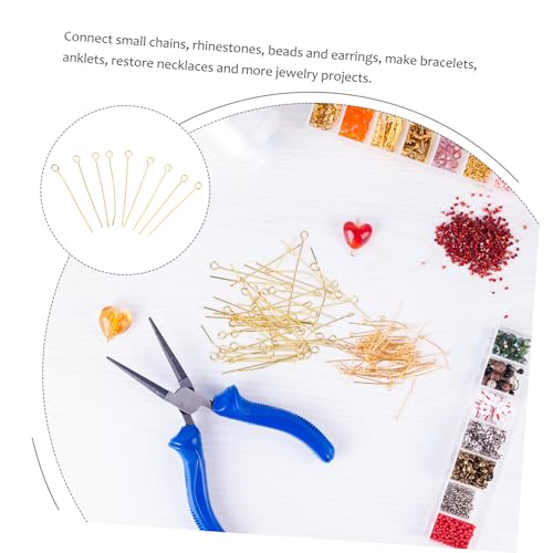 DIYEAH 100 Stück Edelstahl Goldfarbene Ohrstecker DIY Schmuckzubehör für Ohrringteile Ketten Armbänder Basteln Stabile Verbindung für Halsketten und Schmuckprojekte DIYEAH 100 Stück Edelstahl Goldfarbene Ohrstecker DIY Schmuckzubehör für Ohrringteile Ketten Armbänder Basteln Stabile Verbindung für Halsketten und Schmuckprojekte von DIYEAH