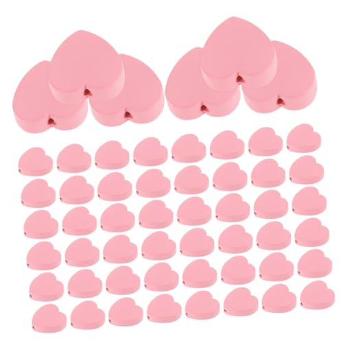 DIYEAH 100 Stück Holzperlen Herzform Pastell Rosa für Valentinstag Schmuckherstellung Diy Armband Basteln Zubehör Holzherzen zum Auffädeln Geschenkideen DIYEAH 100 Stück Holzperlen Herzform Pastell Rosa für Valentinstag Schmuckherstellung Diy Armband Basteln Zubehör Holzherzen zum Auffädeln Geschenkideen von DIYEAH