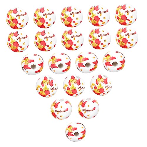 DIYEAH 100 Stück Holzperlen Selber Machen Wohnaccessoires Außen Fallen Hängende Sukkulentenpflanzen Künstlich Jingle Bells Herbstdekoration Glockenspiel Buchsbaum Saftig Tür Orange DIYEAH 100 Stück Holzperlen Selber Machen Wohnaccessoires Außen Fallen Hängende Sukkulentenpflanzen Künstlich Jingle Bells Herbstdekoration Glockenspiel Buchsbaum Saftig Tür Orange von DIYEAH