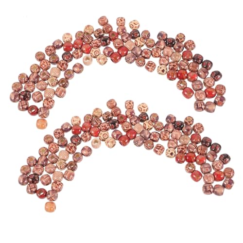 DIYEAH 100 Stück Holzperlen für Dreadlock Schmuck Bunte DIY Haarschmuckperlen Robuste Holzkugeln für Zöpfe und Flechtfrisuren Vielseitige Afrikanische Haar Accessoires Handwerkliche DIYEAH 100 Stück Holzperlen für Dreadlock Schmuck Bunte DIY Haarschmuckperlen Robuste Holzkugeln für Zöpfe und Flechtfrisuren Vielseitige Afrikanische Haar Accessoires Handwerkliche von DIYEAH