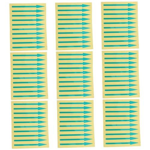 DIYEAH 100 Stück Reflektierende Aufkleber Wasserdichte Instrumententafel Richtungsetiketten Praktische Selbstklebende Markierungsaufkleber für Klare Anzeige Messgeräten Grün DIYEAH 100 Stück Reflektierende Aufkleber Wasserdichte Instrumententafel Richtungsetiketten Praktische Selbstklebende Markierungsaufkleber für Klare Anzeige Messgeräten Grün von DIYEAH