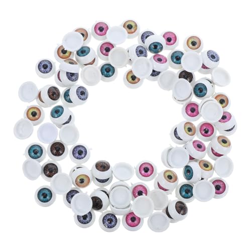 DIYEAH 100 Stück Runde Augen für Diy Projekte Bunte Kunstaugen für Puppen und Bastelarbeiten Augäpfel für Kreative Bastelideen DIYEAH 100 Stück Runde Augen für Diy Projekte Bunte Kunstaugen für Puppen und Bastelarbeiten Augäpfel für Kreative Bastelideen von DIYEAH