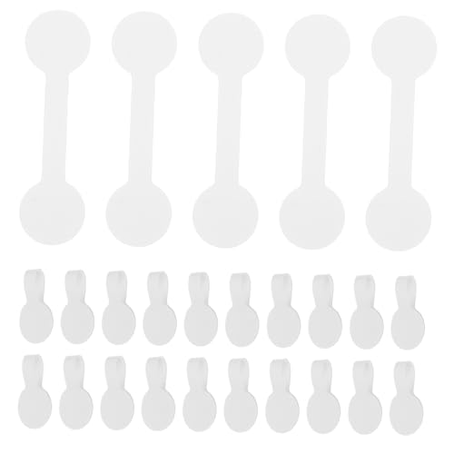 DIYEAH 100 Stück Selbstklebende Weiße Schmucketiketten aus Stabilem Papier Beschreibbare Preisschilder für Ringe Halsketten und Ohrringe Langlebige Labels zum Organisieren und DIYEAH 100 Stück Selbstklebende Weiße Schmucketiketten aus Stabilem Papier Beschreibbare Preisschilder für Ringe Halsketten und Ohrringe Langlebige Labels zum Organisieren und von DIYEAH