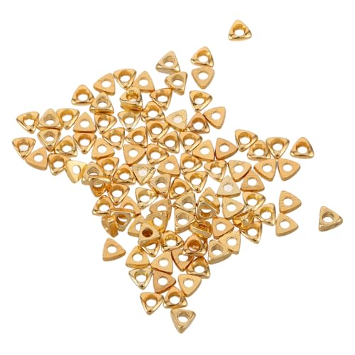 DIYEAH 100 Stück Vergoldete Perlen DIY Schmuck Handwerk Perlen Metallhandwerksperlen Bastelt Abstandsperlen Goldperlen zur Herstellung von Armbändern Kupfer Golden DIYEAH 100 Stück Vergoldete Perlen DIY Schmuck Handwerk Perlen Metallhandwerksperlen Bastelt Abstandsperlen Goldperlen zur Herstellung von Armbändern Kupfer Golden von DIYEAH