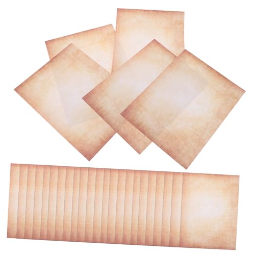 DIYEAH 100 Stück Vintage Briefpapier Beidseitig Bedruckt Robustes Schreibpapier für Scrapbook Diy Bastelprojekte Handgeschriebene Briefe Einladungen Retro Stil für Kreative Journale DIYEAH 100 Stück Vintage Briefpapier Beidseitig Bedruckt Robustes Schreibpapier für Scrapbook Diy Bastelprojekte Handgeschriebene Briefe Einladungen Retro Stil für Kreative Journale von DIYEAH
