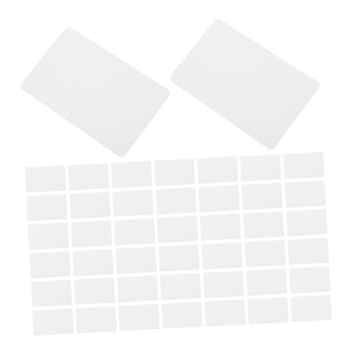 DIYEAH 100 Stück Weiße PVC-Karte PVC-Karten leere visitenkarte PVC-Visitenkarten Visitenkarten leer leere Karten von DIYEAH