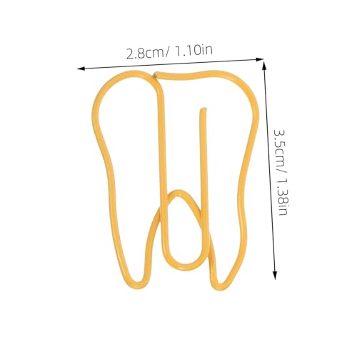 DIYEAH 100 Stück Zahnförmige Metall Büroklammern Robust und Verformungsbeständig Kreative Kleine Paperclips für Büro Schule und Zuhause Praktische Lesezeichen und Organisationshilfe DIYEAH 100 Stück Zahnförmige Metall Büroklammern Robust und Verformungsbeständig Kreative Kleine Paperclips für Büro Schule und Zuhause Praktische Lesezeichen und Organisationshilfe von DIYEAH