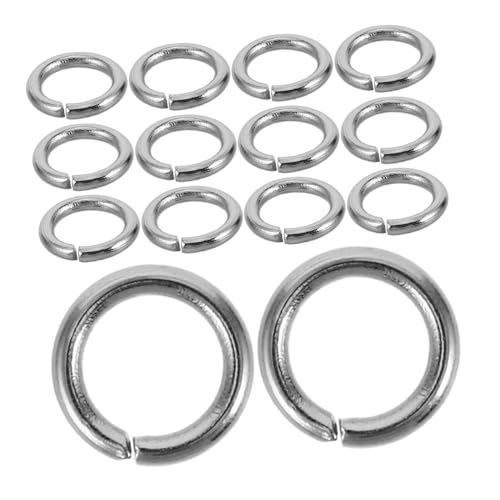 DIYEAH 1000 Stück Praktische, Geschlossene, Flache Biegeringe: Für Die Herstellung Von Diy-schmuck, Armbändern Und Halsketten. Robuste Und Glatte Oberfläche. DIYEAH 1000 Stück Praktische, Geschlossene, Flache Biegeringe: Für Die Herstellung Von Diy-schmuck, Armbändern Und Halsketten. Robuste Und Glatte Oberfläche. von DIYEAH