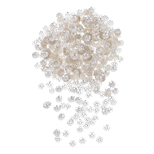DIYEAH 1000 Stück Teiliges Blütenförmige Perlenkappen Eisen Runde Kleine Schmuckperlen Endkappen für Diy Armbänder Halsketten Robuste Metall Spacer Zubehör für Schmuckherstellung DIYEAH 1000 Stück Teiliges Blütenförmige Perlenkappen Eisen Runde Kleine Schmuckperlen Endkappen für Diy Armbänder Halsketten Robuste Metall Spacer Zubehör für Schmuckherstellung von DIYEAH