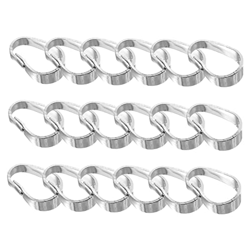 DIYEAH 100Stücke Anhängerverbindungen Buckles für DIY Schmuckherstellung Große Weiße Kettenverschlüsse für und Armbänder für Kreative Bastelprojekte DIYEAH 100Stücke Anhängerverbindungen Buckles für DIY Schmuckherstellung Große Weiße Kettenverschlüsse für und Armbänder für Kreative Bastelprojekte von DIYEAH