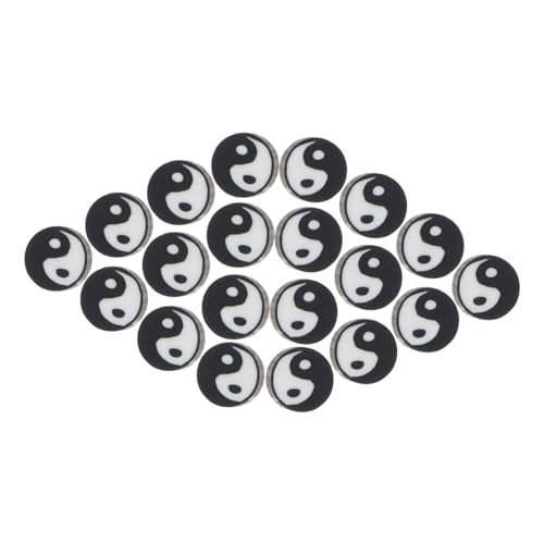 DIYEAH 100Stücke DIY Schmuckperlen Yin Tai Chi Spacer Perlen für Armbänder für Basteln und Schmuckherstellung Vielseitig Einsetzbar DIYEAH 100Stücke DIY Schmuckperlen Yin Tai Chi Spacer Perlen für Armbänder für Basteln und Schmuckherstellung Vielseitig Einsetzbar von DIYEAH
