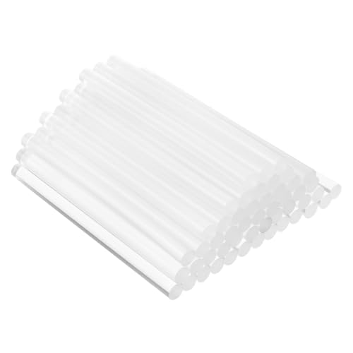 DIYEAH 100Stücke Heißklebestifte Transparente Klebesticks für Bastelarbeiten Hohe Klebekraft für DIY Projekte Kompatibel mit Heißklebepistolen Material von DIYEAH