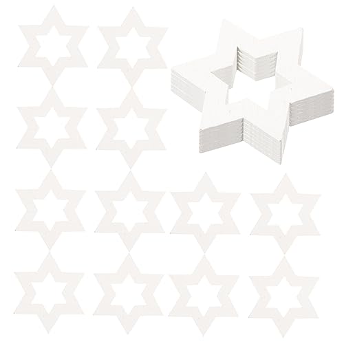 DIYEAH 100Stücke Hexagramm Holzscheiben DIY Bastelmaterial für Projekte Langlebige Unfertige Holzscheiben für Hochzeiten und Dekorationen Vielseitig DIYEAH 100Stücke Hexagramm Holzscheiben DIY Bastelmaterial für Projekte Langlebige Unfertige Holzscheiben für Hochzeiten und Dekorationen Vielseitig von DIYEAH