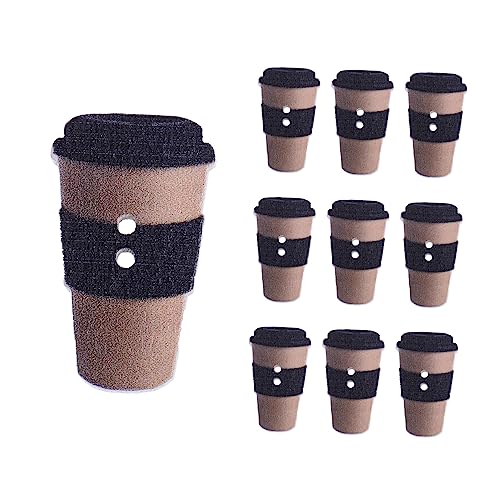 DIYEAH 100Stücke Holzknöpfe für Nähprojekte Kreative Milchtee Tasse Dekoration Langlebige und Leichte DIY Nähknöpfe für Kunstwerke und Kreative Ideen DIYEAH 100Stücke Holzknöpfe für Nähprojekte Kreative Milchtee Tasse Dekoration Langlebige und Leichte DIY Nähknöpfe für Kunstwerke und Kreative Ideen von DIYEAH