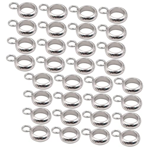 DIYEAH 100Stücke Kautionsperlen DIY Spacer Perlen für Armbänder und Schmuckherstellung Rostfrei Innendurchmesser Außendurchmesser Langlebig und Pflegeleicht DIYEAH 100Stücke Kautionsperlen DIY Spacer Perlen für Armbänder und Schmuckherstellung Rostfrei Innendurchmesser Außendurchmesser Langlebig und Pflegeleicht von DIYEAH
