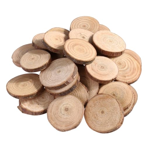 DIYEAH 100Stücke Natürliche Runde Holzscheiben Kiefernholz Doppelseitig Geschliffen DIY Bastelmaterial für Tischdekoration Hochzeitsgeschenke und Fotorequisiten DIYEAH 100Stücke Natürliche Runde Holzscheiben Kiefernholz Doppelseitig Geschliffen DIY Bastelmaterial für Tischdekoration Hochzeitsgeschenke und Fotorequisiten von DIYEAH