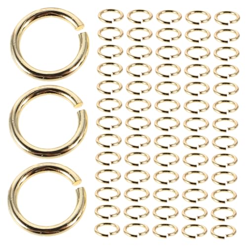 DIYEAH 100Stücke Offene Biegeringe für DIY Schmuckherstellung Metallverbindungsringe für Armbänder Langlebig und Einsetzbar für Bastelprojekte DIYEAH 100Stücke Offene Biegeringe für DIY Schmuckherstellung Metallverbindungsringe für Armbänder Langlebig und Einsetzbar für Bastelprojekte von DIYEAH