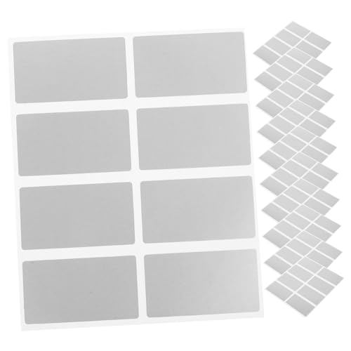 DIYEAH 100Stücke Rubbelaufkleber Selbstklebend für DIY Spielepreise Belohnungssystem Glänzend für Hochzeit Büro und Schule von DIYEAH