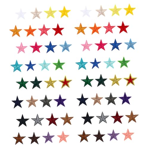 DIYEAH 102 Stück Teiliges Bunte Stern Polyester Patches zum Aufbügeln Bestickte Diy Applikationen für Kleidung Schuhe Rucksäcke Hüte Einfache Reparatur und Dekoration DIYEAH 102 Stück Teiliges Bunte Stern Polyester Patches zum Aufbügeln Bestickte Diy Applikationen für Kleidung Schuhe Rucksäcke Hüte Einfache Reparatur und Dekoration von DIYEAH