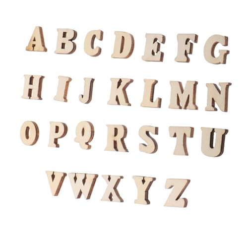 DIYEAH 104 Stück Teiliges Unbearbeitete Holzbuchstaben Retro Farben DIY Bastelbuchstaben für Lernspielzeug Frühförderung Kindergarten und Zuhause Kreative Dekoration DIYEAH 104 Stück Teiliges Unbearbeitete Holzbuchstaben Retro Farben DIY Bastelbuchstaben für Lernspielzeug Frühförderung Kindergarten und Zuhause Kreative Dekoration von DIYEAH