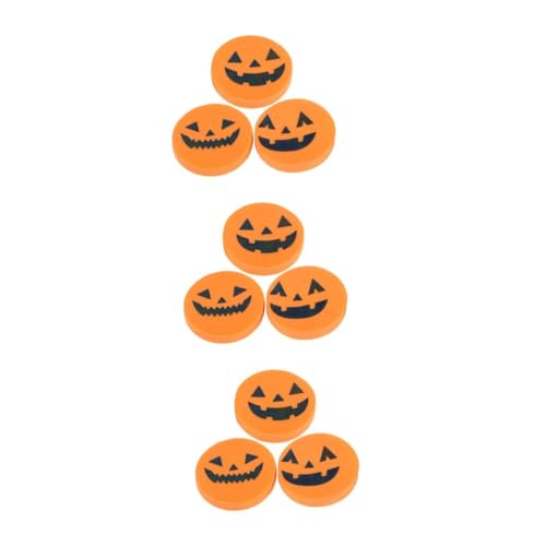 DIYEAH 108 Stck Teiliges Kürbis Radiergummi Halloween Kreative Radiergummis für Schüler Bunte Lustige Schulbedarf Geschenkartikel für Kindergeburtstag und Klassenzimmer von DIYEAH