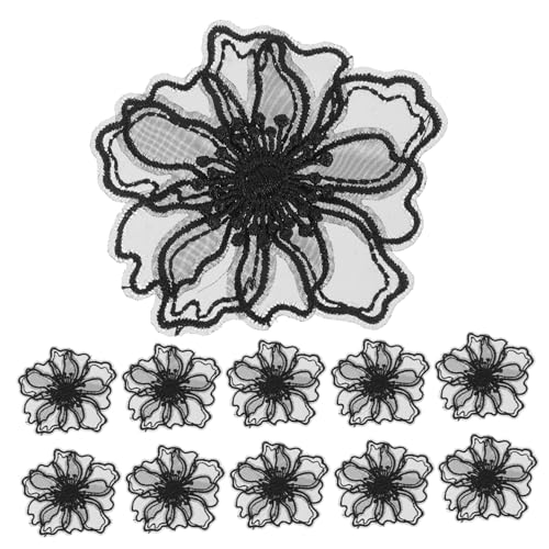 DIYEAH 10Stücke Aufbügelbare Farbige Blumenstickerei Patches für DIY Kleidung Taschen und Handwerk Applikationen zur Individuellen Gestaltung und Reparatur von Kleidung DIYEAH 10Stücke Aufbügelbare Farbige Blumenstickerei Patches für DIY Kleidung Taschen und Handwerk Applikationen zur Individuellen Gestaltung und Reparatur von Kleidung von DIYEAH