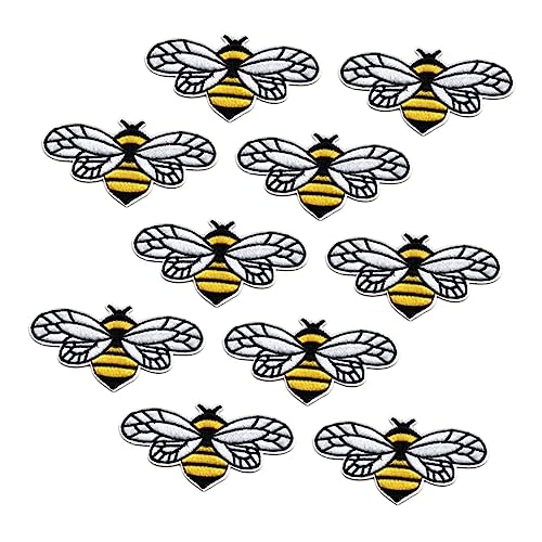 DIYEAH 10Stücke Bienenförmige Patches Gestickte Aufnäher für Kostümdekoration und Kleidung Langlebige und Sichere Bügel Patches zur Individuellen Gestaltung von Kleidung DIYEAH 10Stücke Bienenförmige Patches Gestickte Aufnäher für Kostümdekoration und Kleidung Langlebige und Sichere Bügel Patches zur Individuellen Gestaltung von Kleidung von DIYEAH