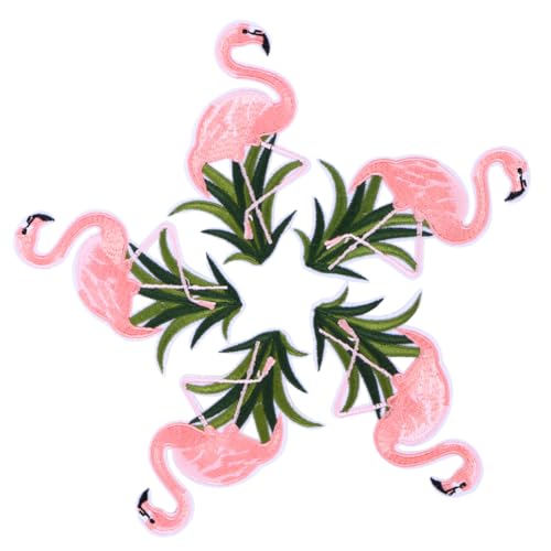 DIYEAH 10Stücke Flamingo Stickerei Patches Applique Bügelbilder Für Kleidung Jacken Und Accessoires Flamingo Nähpflaster Für DIY Projekte DIYEAH 10Stücke Flamingo Stickerei Patches Applique Bügelbilder Für Kleidung Jacken Und Accessoires Flamingo Nähpflaster Für DIY Projekte von DIYEAH