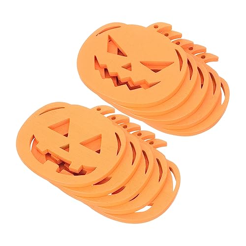 DIYEAH 10Stücke Halloween Kürbisausschnitte Holzscheiben Wiederverwendbare DIY Dekoration für Bastelprojekte für Partys und Festtagsgestaltungen DIYEAH 10Stücke Halloween Kürbisausschnitte Holzscheiben Wiederverwendbare DIY Dekoration für Bastelprojekte für Partys und Festtagsgestaltungen von DIYEAH