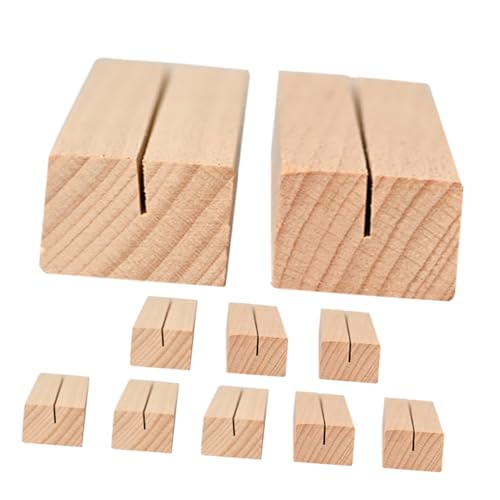 DIYEAH 10Stücke Holz Kartenhalter Namens und Visitenkartenständer mit Stabiler Basis für Büro Veranstaltungen Ausstellungen und Hochzeiten Slot DIYEAH 10Stücke Holz Kartenhalter Namens und Visitenkartenständer mit Stabiler Basis für Büro Veranstaltungen Ausstellungen und Hochzeiten Slot von DIYEAH