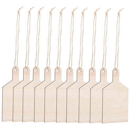 DIYEAH 10Stücke Holz Tags für DIY Bastelprojekte Unvollendete Holzanhänger für Weihnachtsbaum Dekoration Blanko und Leicht zu Gestalten für Kreative DIYEAH 10Stücke Holz Tags für DIY Bastelprojekte Unvollendete Holzanhänger für Weihnachtsbaum Dekoration Blanko und Leicht zu Gestalten für Kreative von DIYEAH