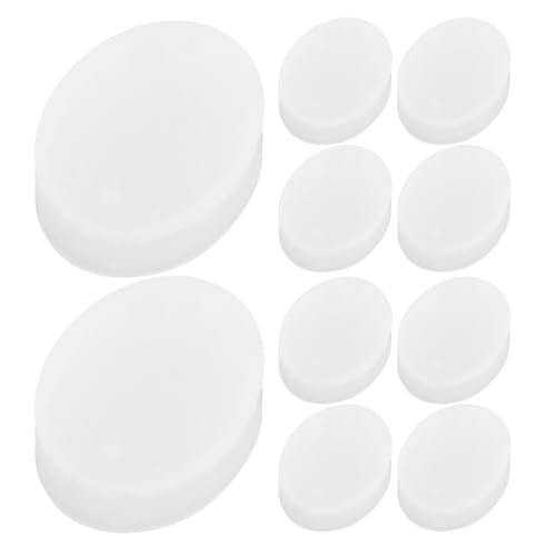 DIYEAH 10er Set Anhänger Silikonformen: Resin Schmuckformen mit Loch – Epoxidharz Gussformen für DIY Ohrringe, Halsketten, Schlüsselanhänger und Bastelprojekte von DIYEAH