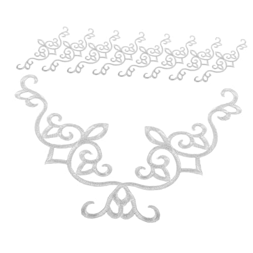 DIYEAH Stickpatches 10er Set Bügelapplikationen Für Kleidung Dekorative Aufnäher Zum Aufnähen Tasche Mütze Schuhdeko von DIYEAH