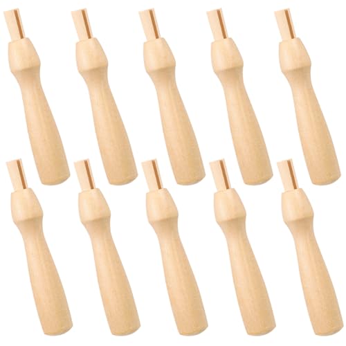 DIYEAH 10stücke Teiliges Holzgriffe Für Filznadel Ersatzgriffe Für Punch Needle Einfach Zu Installieren Verwenden Für Diy Filzprojekte Langlebig Und Praktisch DIYEAH 10stücke Teiliges Holzgriffe Für Filznadel Ersatzgriffe Für Punch Needle Einfach Zu Installieren Verwenden Für Diy Filzprojekte Langlebig Und Praktisch von DIYEAH