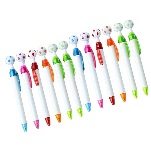 DIYEAH 12 Fußball Kugelschreiberspitzen In Fußballparty Form Fußball Zum Personalisieren Von Einladungen Fußball Stift Thema Blaue Kugelschreiber Kinderfußball von DIYEAH