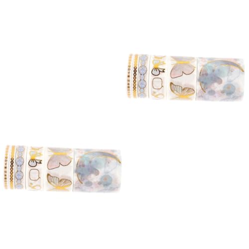 DIYEAH 12 Rollen Set Taschenklebeband Klebeband Aluminiumfolienband Retro Scrapbooking Washi Klebeband Bastelband Planerband Scrapbook Geschenkverpackungsband Journal DIYEAH 12 Rollen Set Taschenklebeband Klebeband Aluminiumfolienband Retro Scrapbooking Washi Klebeband Bastelband Planerband Scrapbook Geschenkverpackungsband Journal von DIYEAH