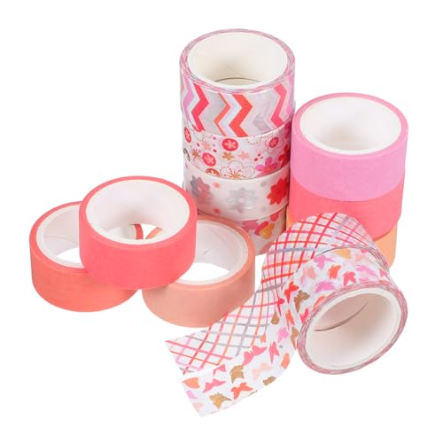 DIYEAH 12 Rollen Washi-tape Scrapbooking Tape Urlaub Paketband Zubehör Für Kunstjournale Blumenverpackungsbänder Dekoratives Klebeband Zum Basteln Saisonales Washi Tape Wickelband Papier DIYEAH 12 Rollen Washi-tape Scrapbooking Tape Urlaub Paketband Zubehör Für Kunstjournale Blumenverpackungsbänder Dekoratives Klebeband Zum Basteln Saisonales Washi Tape Wickelband Papier von DIYEAH
