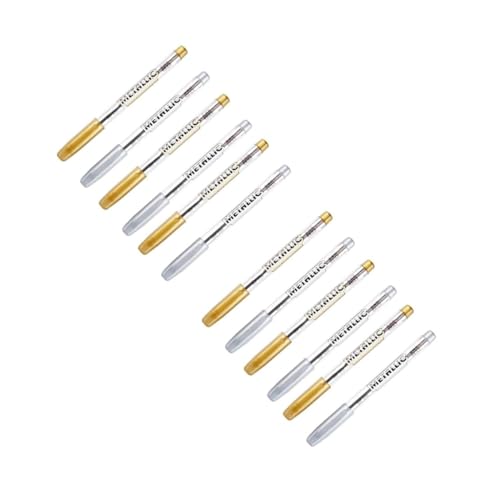 DIYEAH 12 Stck. Teiliges Wasserfeste Paint Marker Stifte mit Schnell Trocknender Deckender Tinte für Papier Leder Glas DIY Schreibbedarf von DIYEAH