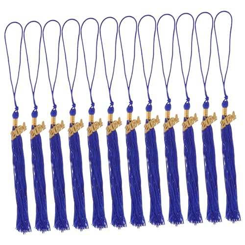 DIYEAH 12 Stück Abschluss Hut Quasten Charm Diy Dekoration für Doktorhut Abschlussfeier Zubehör Langlebige und Kreative Quasten für Graduierungspartys DIYEAH 12 Stück Abschluss Hut Quasten Charm Diy Dekoration für Doktorhut Abschlussfeier Zubehör Langlebige und Kreative Quasten für Graduierungspartys von DIYEAH