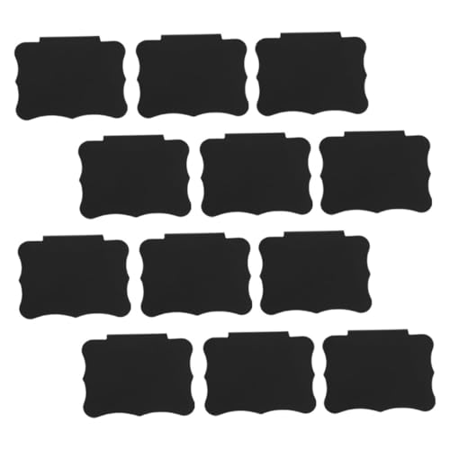 DIYEAH 12 Stück Abwischbare Etiketten mit Clips für Aufbewahrungsboxen Wiederverwendbare Beschriftungen für Diy Projekte für Bastelarbeiten und Heimdekoration von DIYEAH