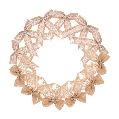 DIYEAH 12 Stück Bowknot Weihnachtsornamente für Kreative Bastelprojekte für Weihnachtsbaum Kranzdekorationen und Festliche Anlässe DIYEAH 12 Stück Bowknot Weihnachtsornamente für Kreative Bastelprojekte für Weihnachtsbaum Kranzdekorationen und Festliche Anlässe von DIYEAH