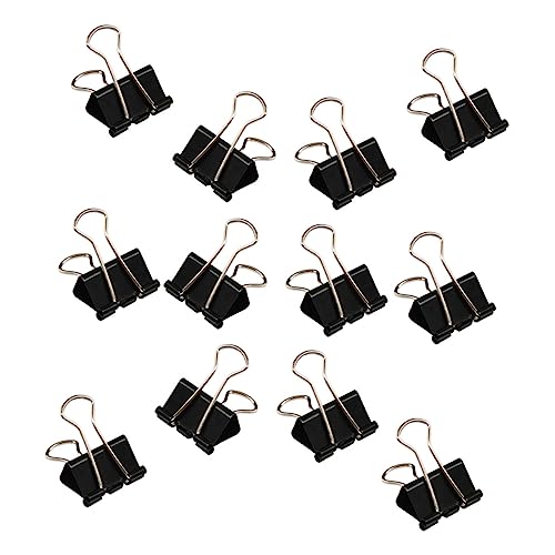 DIYEAH 12 Stück Elliot-ordner Große Hefter Textmarker Schwarze Ordner Große Bindeklammern Schwarze Heftklammern Büroklammern Clips Falten Papierclip Büromappen Büroordner Eisen DIYEAH 12 Stück Elliot-ordner Große Hefter Textmarker Schwarze Ordner Große Bindeklammern Schwarze Heftklammern Büroklammern Clips Falten Papierclip Büromappen Büroordner Eisen von DIYEAH
