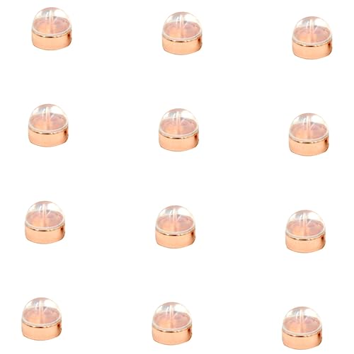 DIYEAH 12 Stück Gedämpfte Brötchen-ohrstöpsel Ersatz Verriegelung Zurück Schmuck Rückseite Des Ohrringwechsels Rückseite Der Ohrringe Ohrstecker Selber Machen Metall Rose Gold DIYEAH 12 Stück Gedämpfte Brötchen-ohrstöpsel Ersatz Verriegelung Zurück Schmuck Rückseite Des Ohrringwechsels Rückseite Der Ohrringe Ohrstecker Selber Machen Metall Rose Gold von DIYEAH