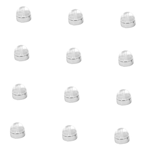 DIYEAH 12 Stück Gedämpfte Brötchen-ohrstöpsel Ohrringträger Ohrstecker Selber Machen Ohrstecker Für Ohrstecker Ohrring Zurück Schmuckzubehör Rückseite Des Ohrringwechsels Kieselgel Silver DIYEAH 12 Stück Gedämpfte Brötchen-ohrstöpsel Ohrringträger Ohrstecker Selber Machen Ohrstecker Für Ohrstecker Ohrring Zurück Schmuckzubehör Rückseite Des Ohrringwechsels Kieselgel Silver von DIYEAH