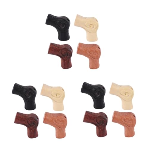 DIYEAH 12 Stück Handgeschnitzte Holzperlen DIY Anhänger Charms für Schmuckherstellung aus Massivem Holz Glatte Oberfläche Vielseitig für Halskette Armband Schlüsselanhänger DIYEAH 12 Stück Handgeschnitzte Holzperlen DIY Anhänger Charms für Schmuckherstellung aus Massivem Holz Glatte Oberfläche Vielseitig für Halskette Armband Schlüsselanhänger von DIYEAH