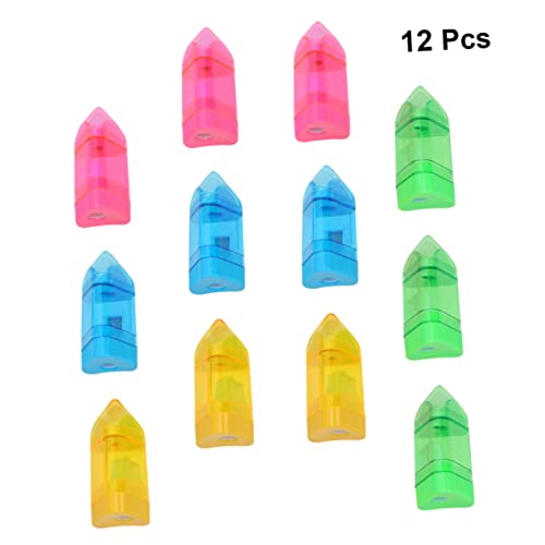 DIYEAH 12 Stück Manueller Bleistiftspitzer Mit Radiergummi Kinderspitzer Bunter Bleistiftspitzer DIYEAH 12 Stück Manueller Bleistiftspitzer Mit Radiergummi Kinderspitzer Bunter Bleistiftspitzer von DIYEAH